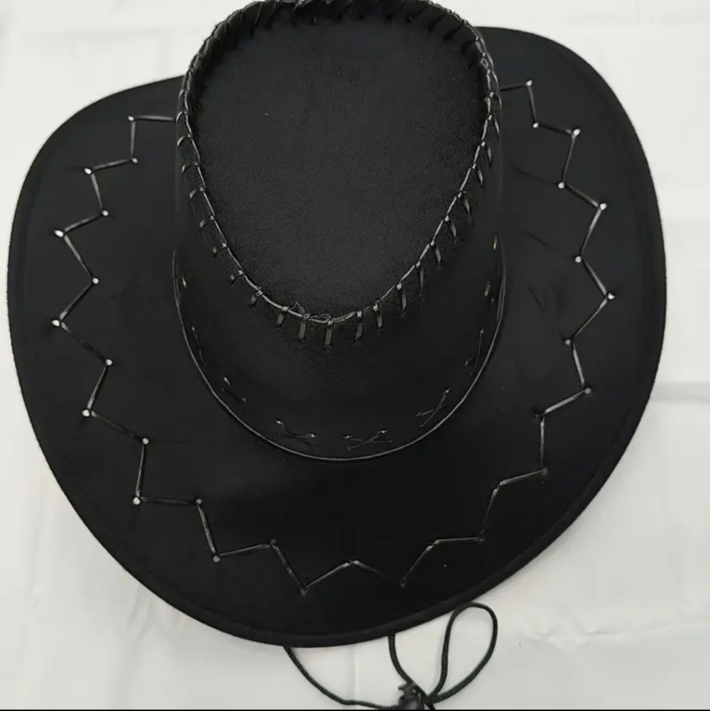 Stylish Black Cowboy Hat